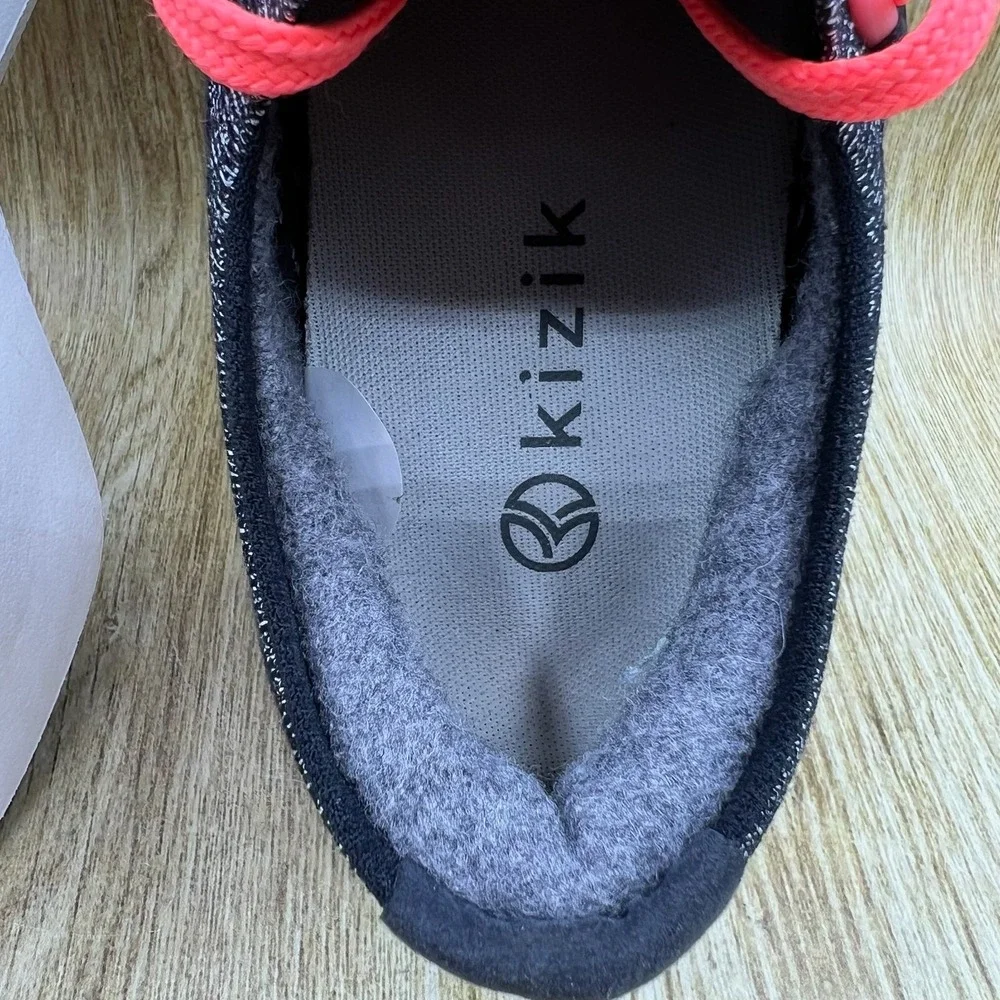Allbirds Tree Dashers 2 Women's Size 9.5 Black‎ Neon Coral Running Sneakers TD2